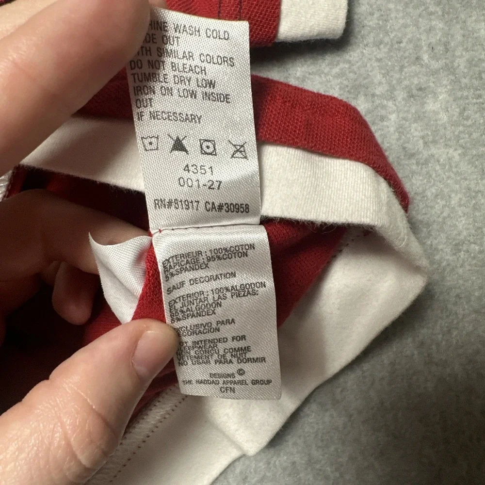 Vintage 90s Nike Polo Built-in White Tee Pocket Swoosh‎ Red/Navy Toddler Sz 18M